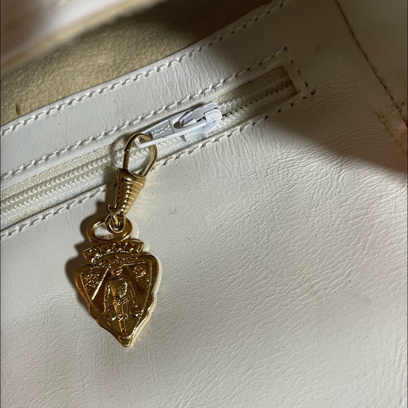 Vintage White Gucci Micro GG Crossbody Bag - Picture 6 of 17